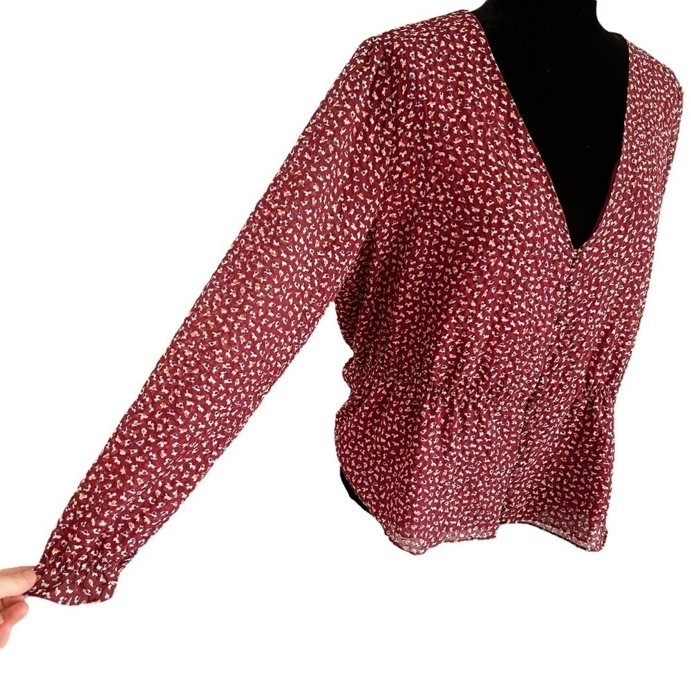 Madewell Overture Top in Ditsy Flowers Women’s Size XL - Picture 10 of 12